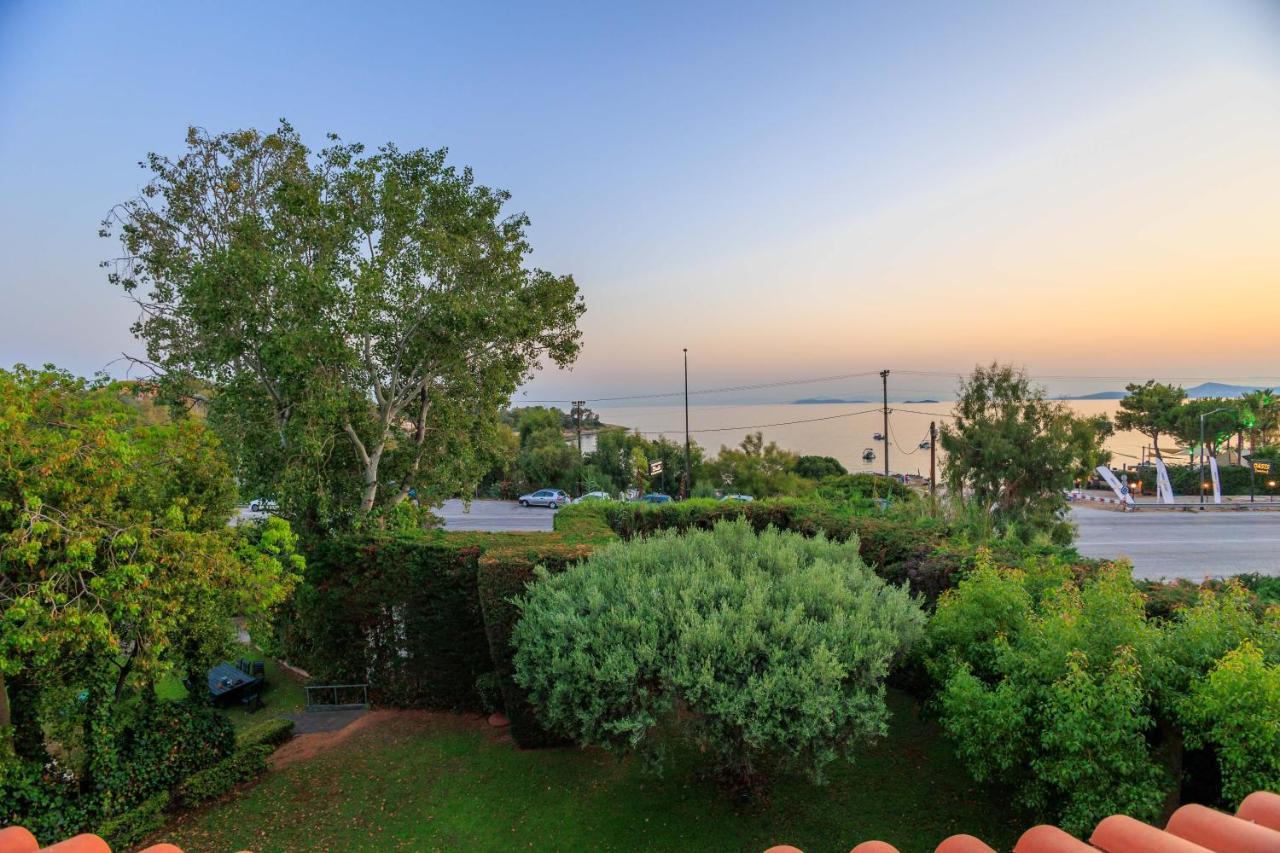 Lagonisi Beach House Kalivia Thorikou Exteriör bild