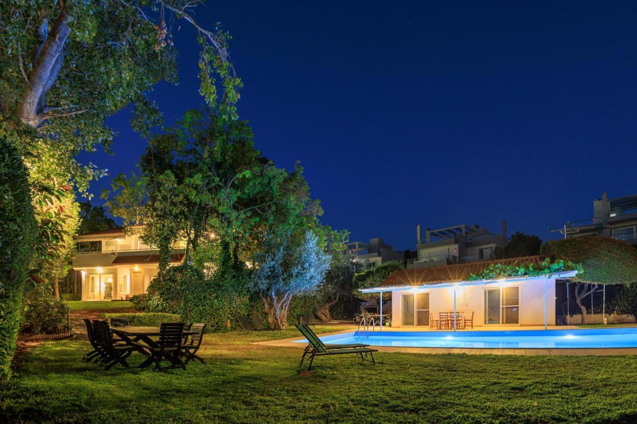 Lagonisi Beach House Kalivia Thorikou Exteriör bild